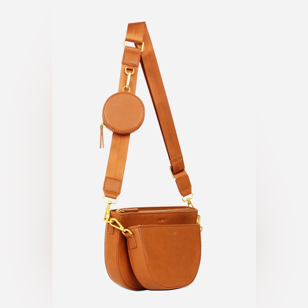 Fawn Design Tan Crossbody Bag